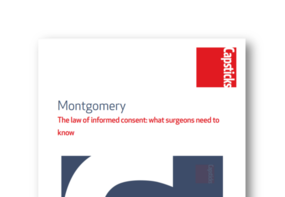 Montgomery The Law Of Informed Consent